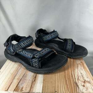 Teva Men's Terra Fi 2 Sport Hiking Sandals Rafting Blue Spider Rubber Men Size 9